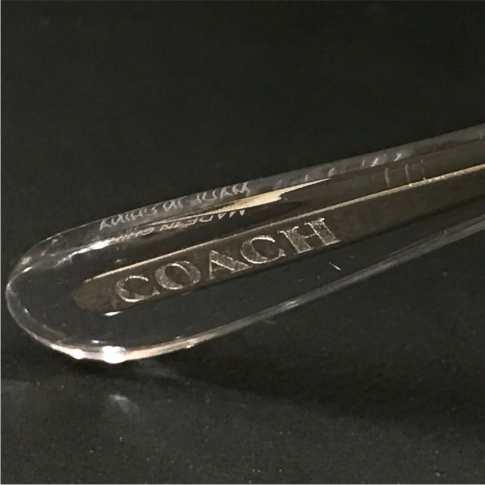 Coach Clear Eyeglasses HC 6177 5111 Crystal Rounded Cat Eye Frame 52 17 140 - Picture 9 of 15